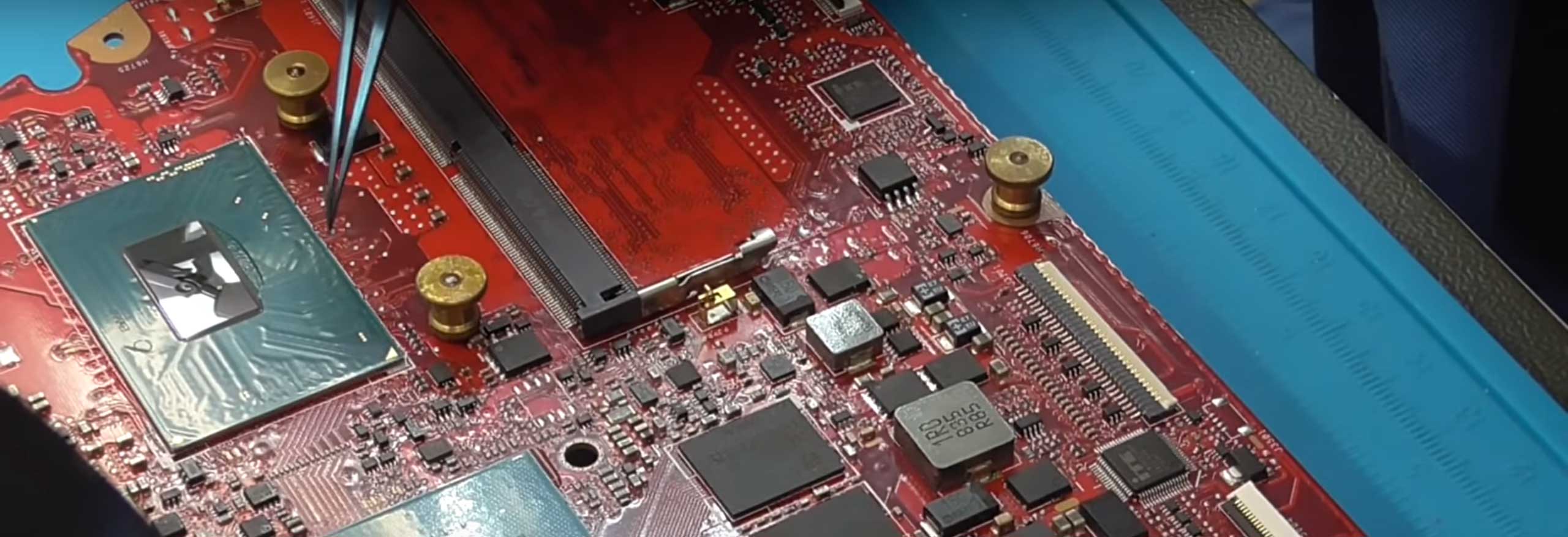 Sửa chữa - thay thế CPU dán, chipset trên laptop